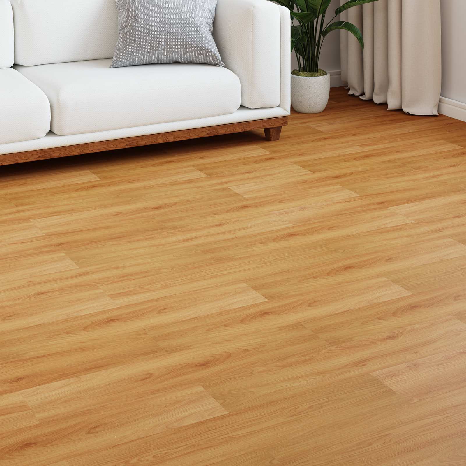 Laminatboden 5 pcs Dunkles Walnuss 101 x 20 x 0,8 cm
