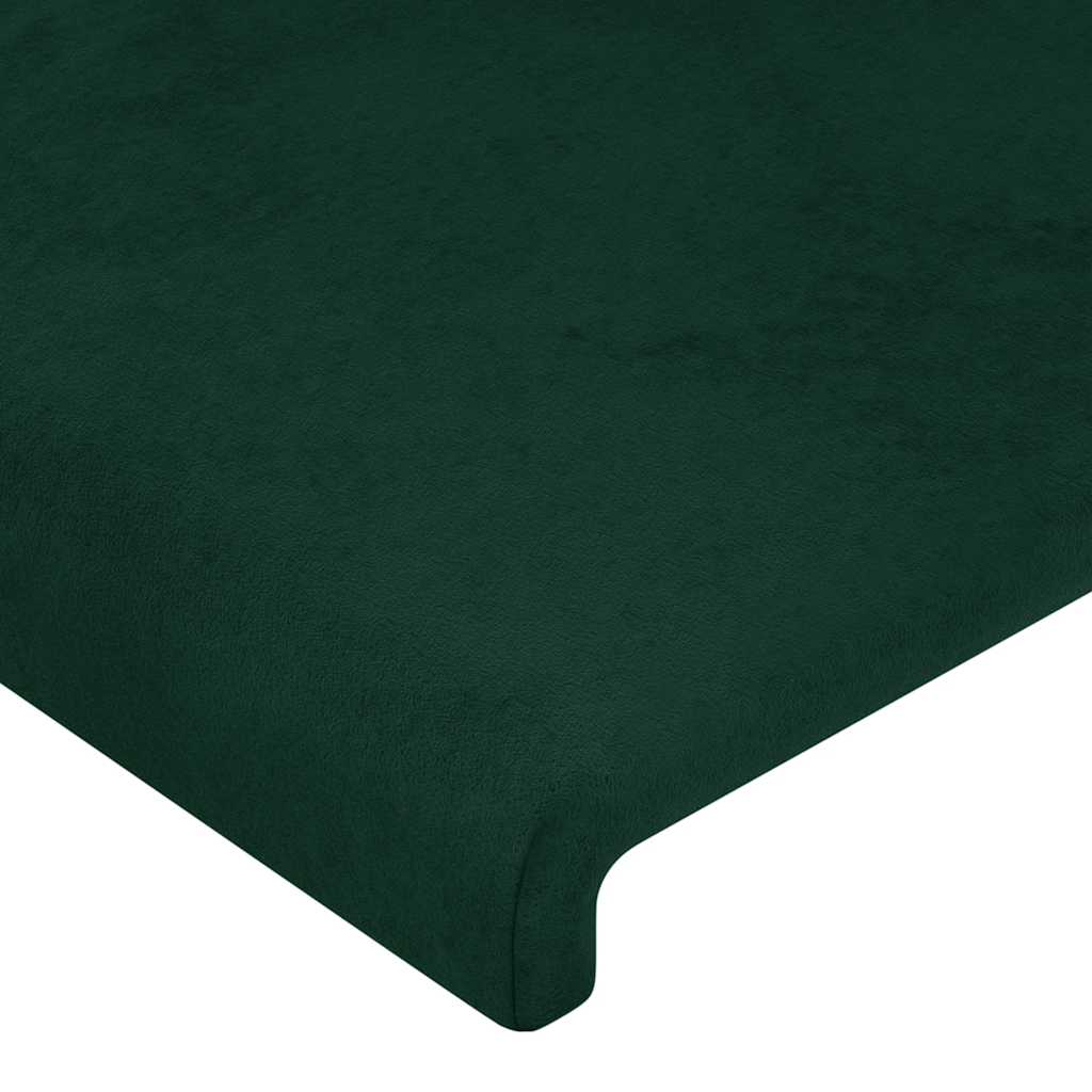 Kopfteil Hellgrau 80x5x118/128 cm Samt