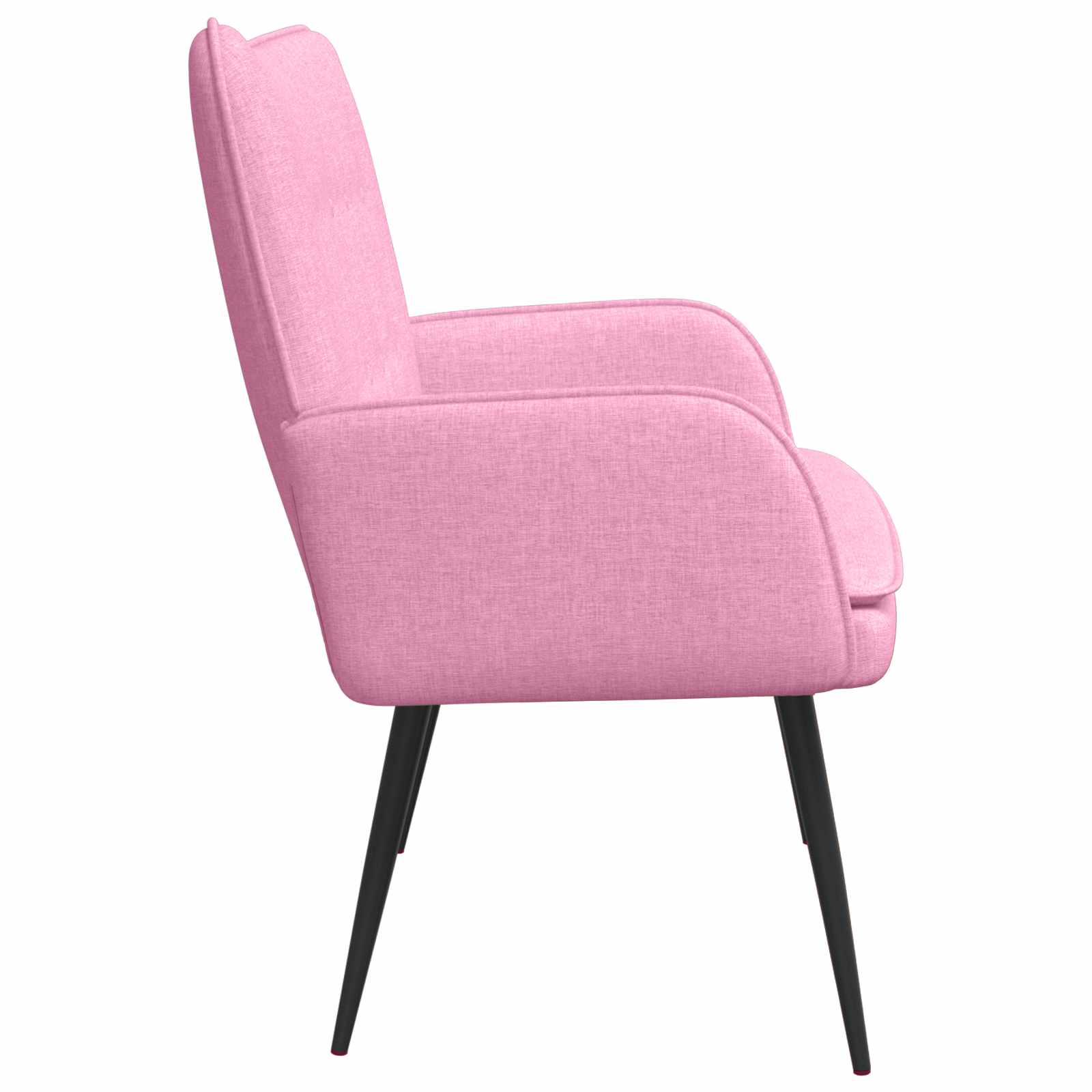 2-Sitzer Sofa Hellgrau 115 x 61 x 87 cm Stoff