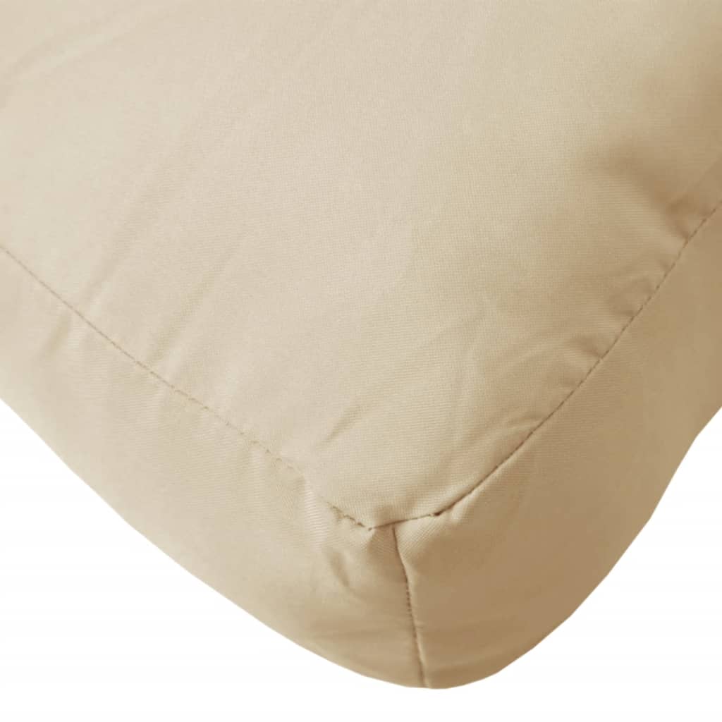 Palettenkissen Anthrazit 50x50x12 cm Stoff