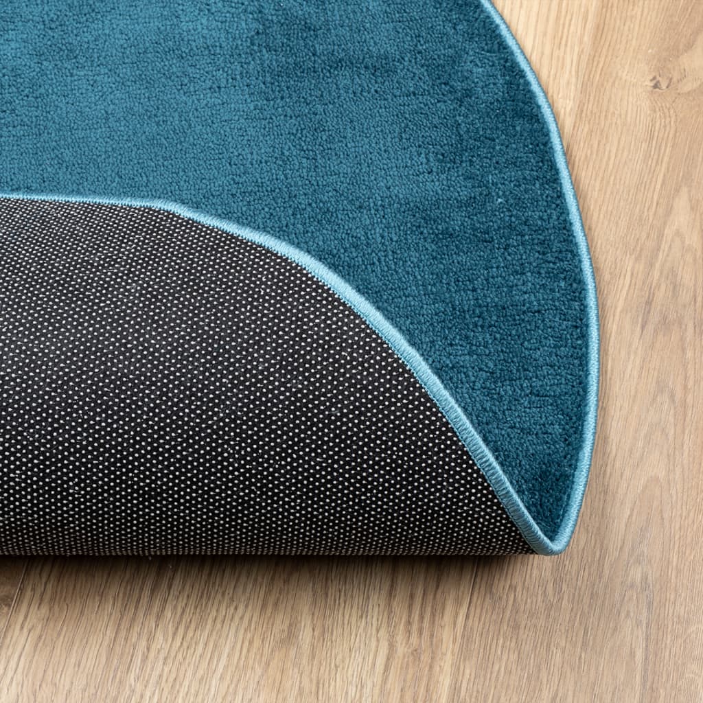 Teppich OVIEDO Kurzflor Anthrazit 120x120 cm