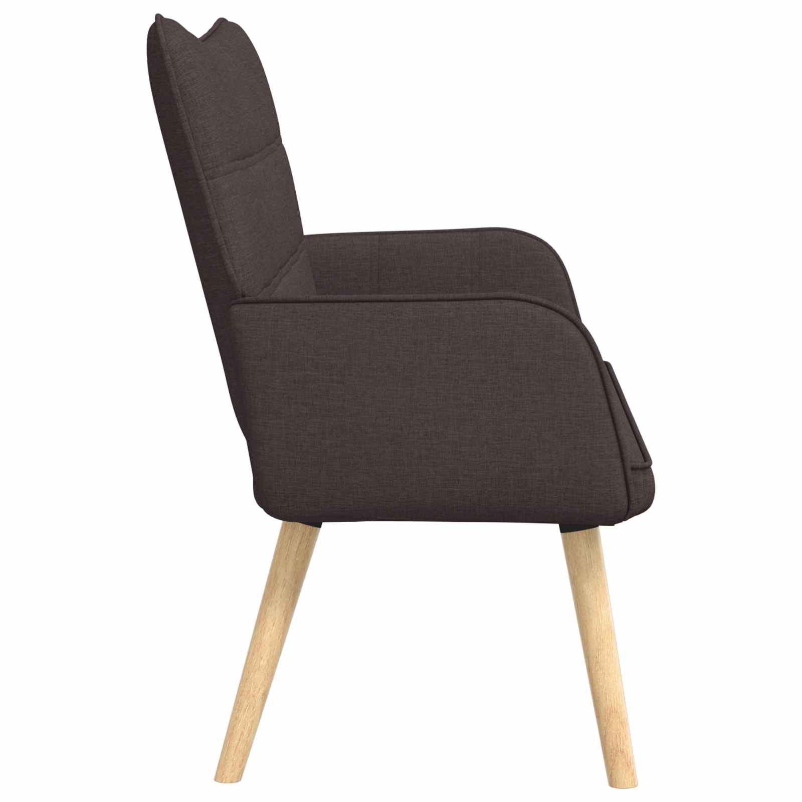 2-Sitzer Sofa Hellgrau 115 x 61 x 87 cm Stoff