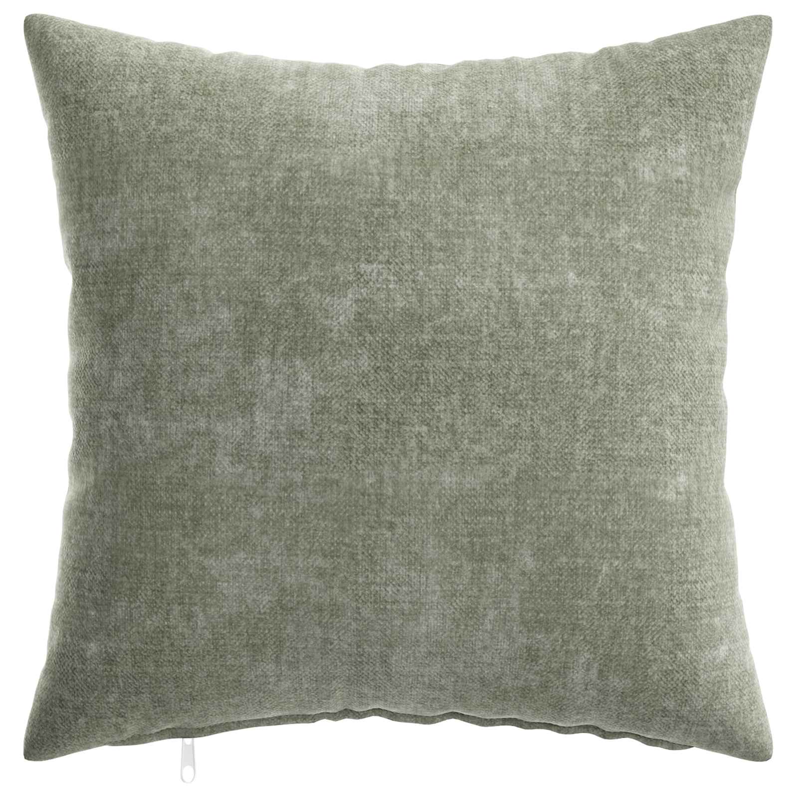 Kissenbezug 6 Stk. HEERLEN Dunkelgrau 30 x 30 cm Chenille-Stoff