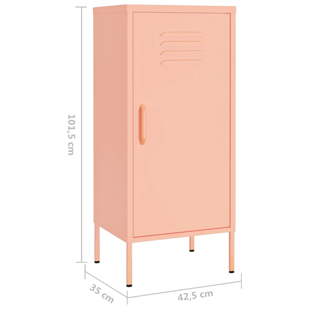 Lagerschrank Olivgrün 42,5x35x101,5 cm Stahl