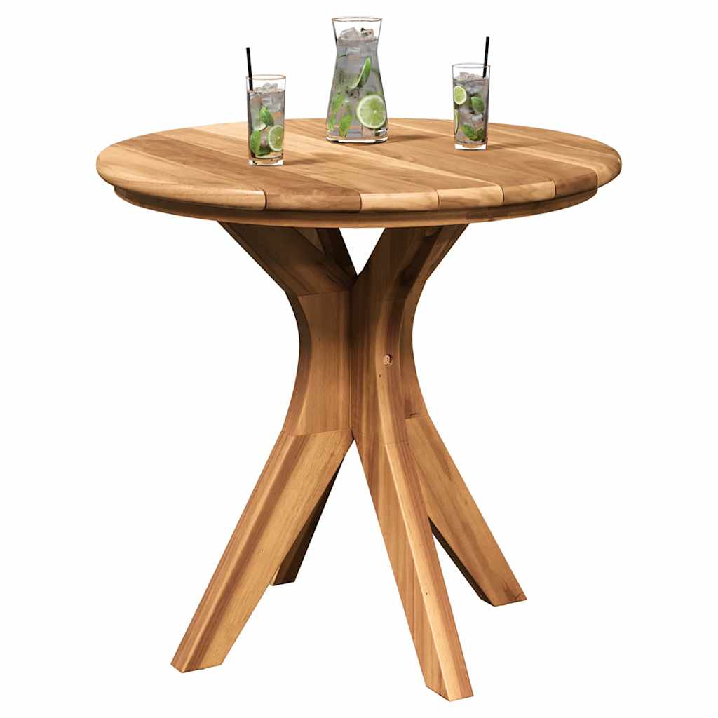 Beistelltisch Braun 40 x 40 x 41 cm Massivholz Teak
