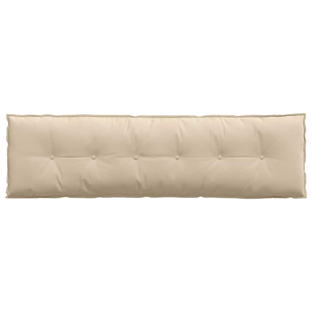 Rückenkissen Taupe 50 x 45 cm Mikrofaserstoff