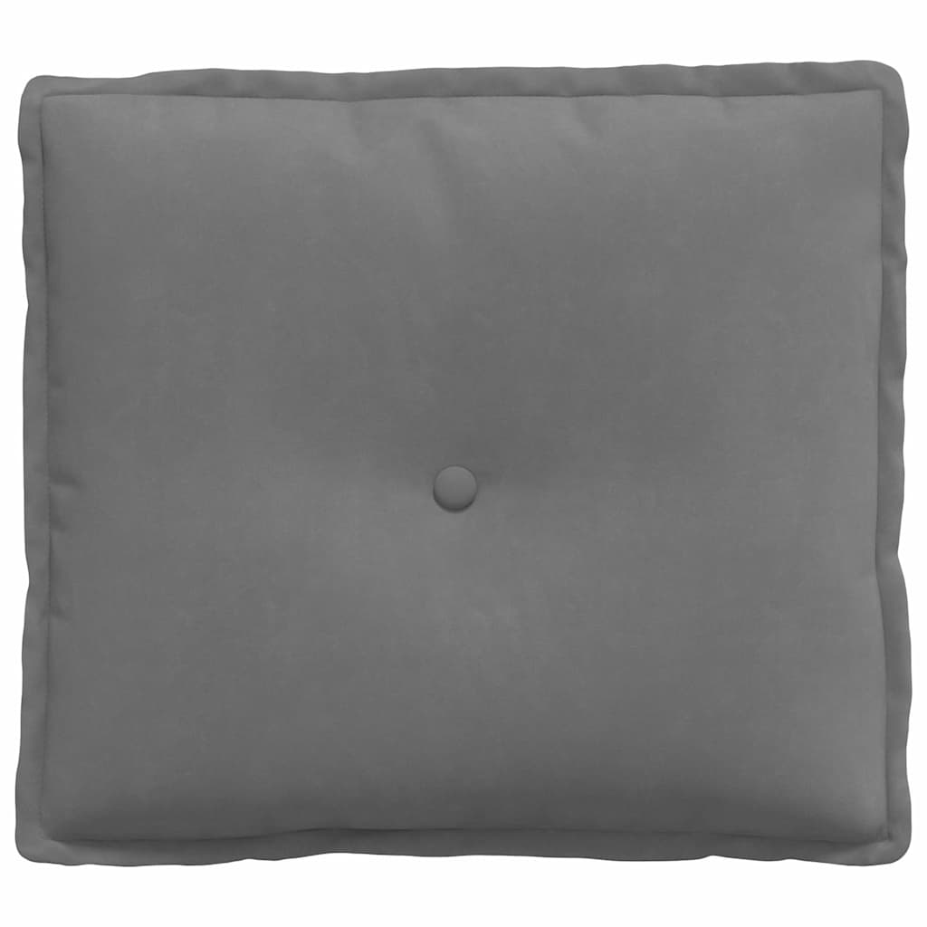 Rückenkissen Taupe 50 x 45 cm Mikrofaserstoff