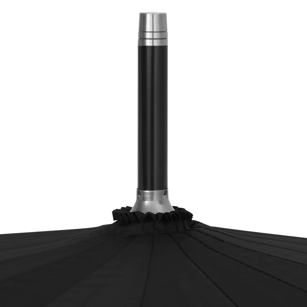 Regenschirm Automatisch Schwarz 105cm