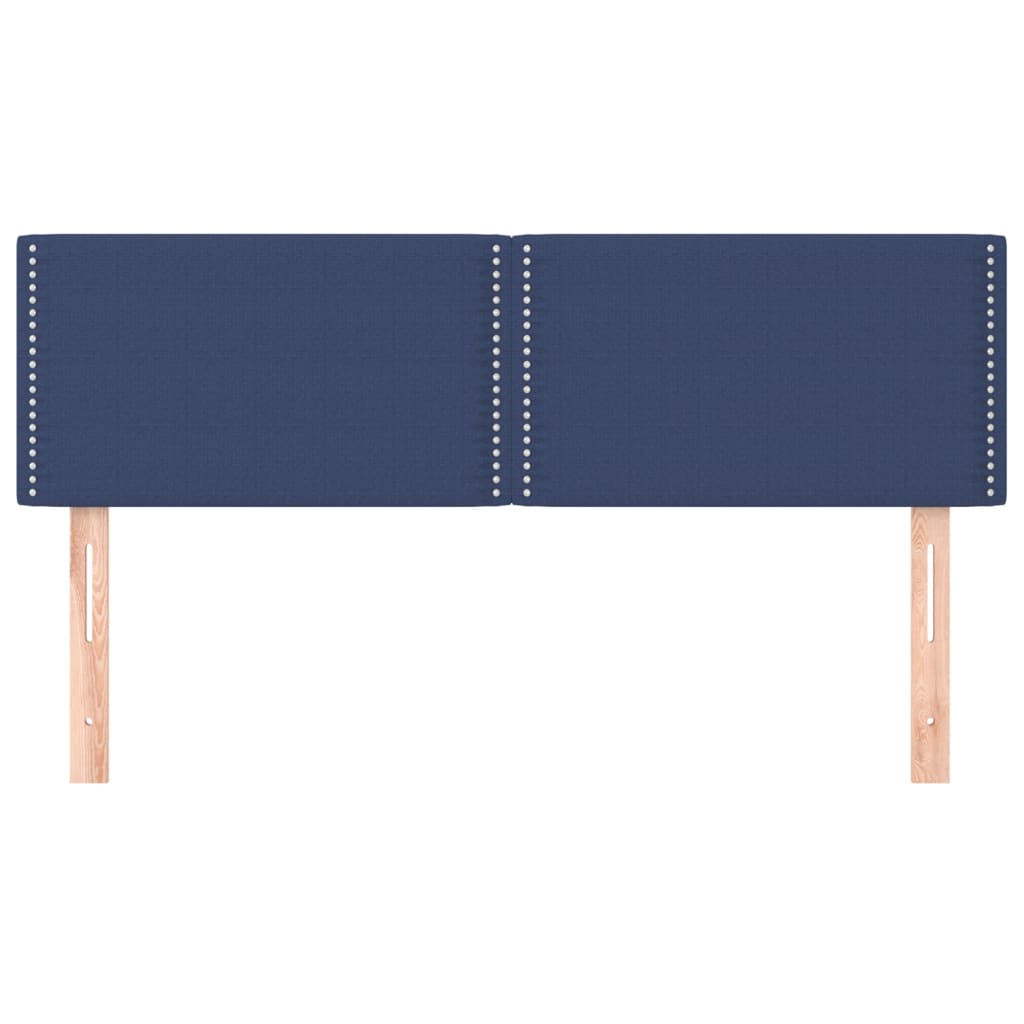 Kopfteil Dunkelgrau 80 x 5 x 118/128 cm Stoff