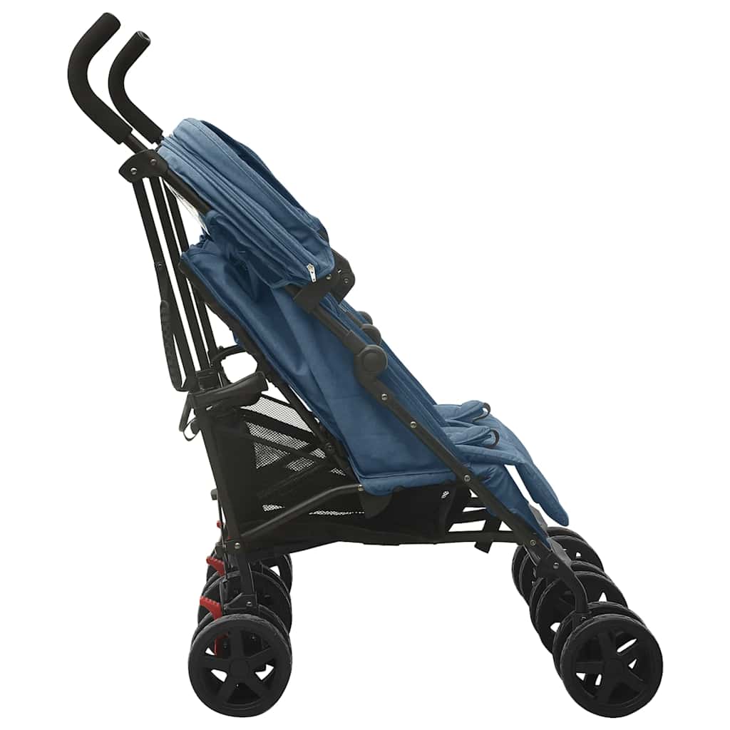 Geschwisterwagen Anthrazit Stahl
