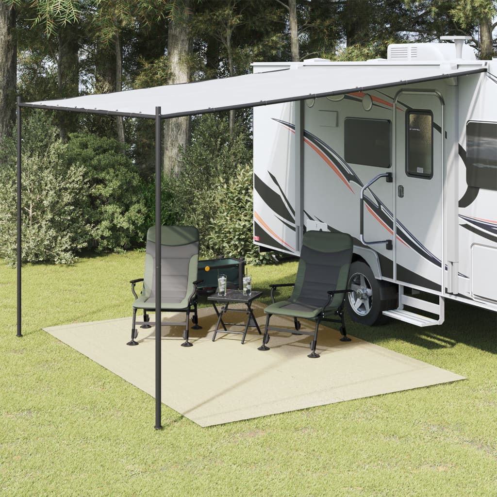 Zeltteppich Anthrazit 4x2 m