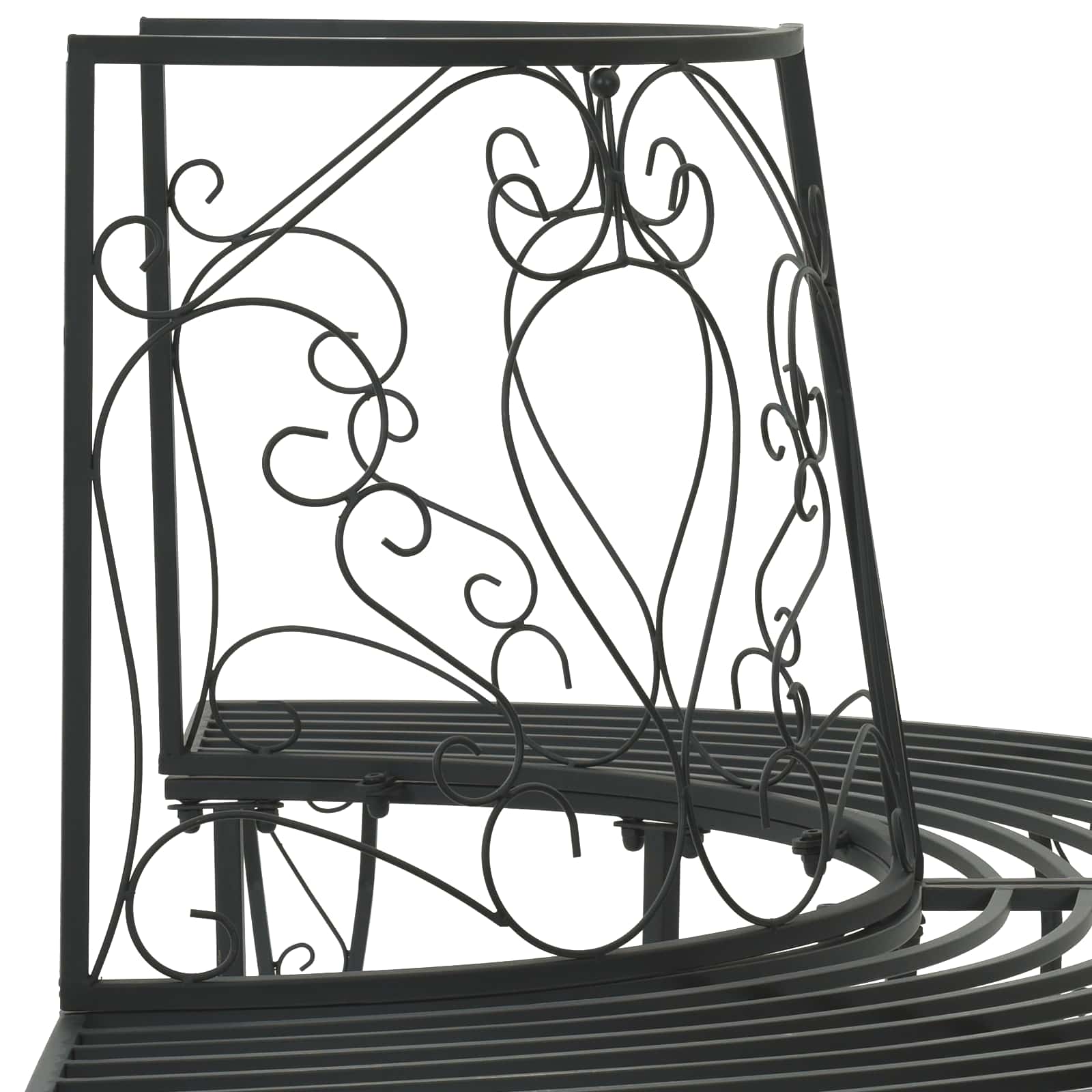 Baumbank 160 cm Stahl