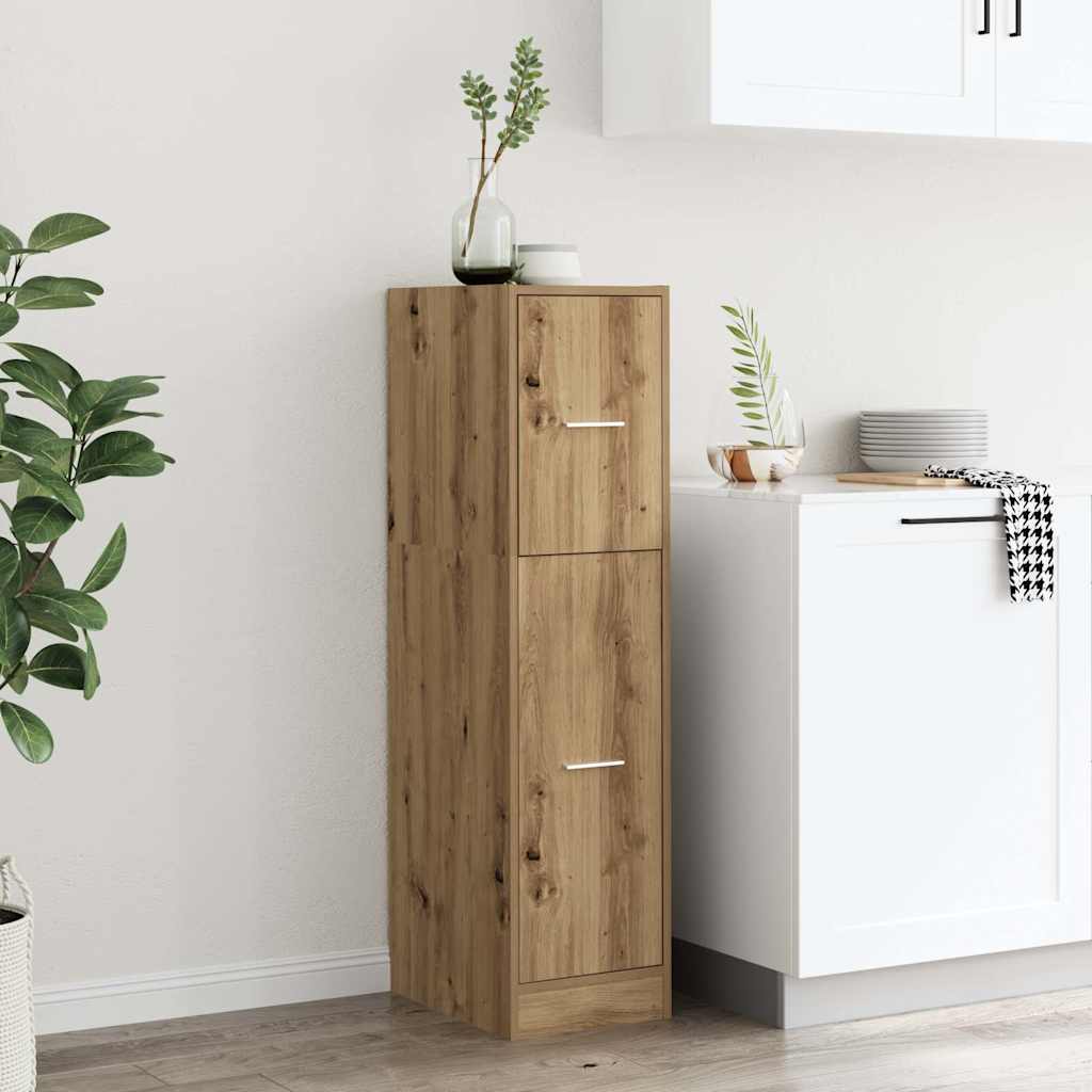 Apothekerschrank Weiß 30 x 41 x 174,5 cm Holzwerkstoff