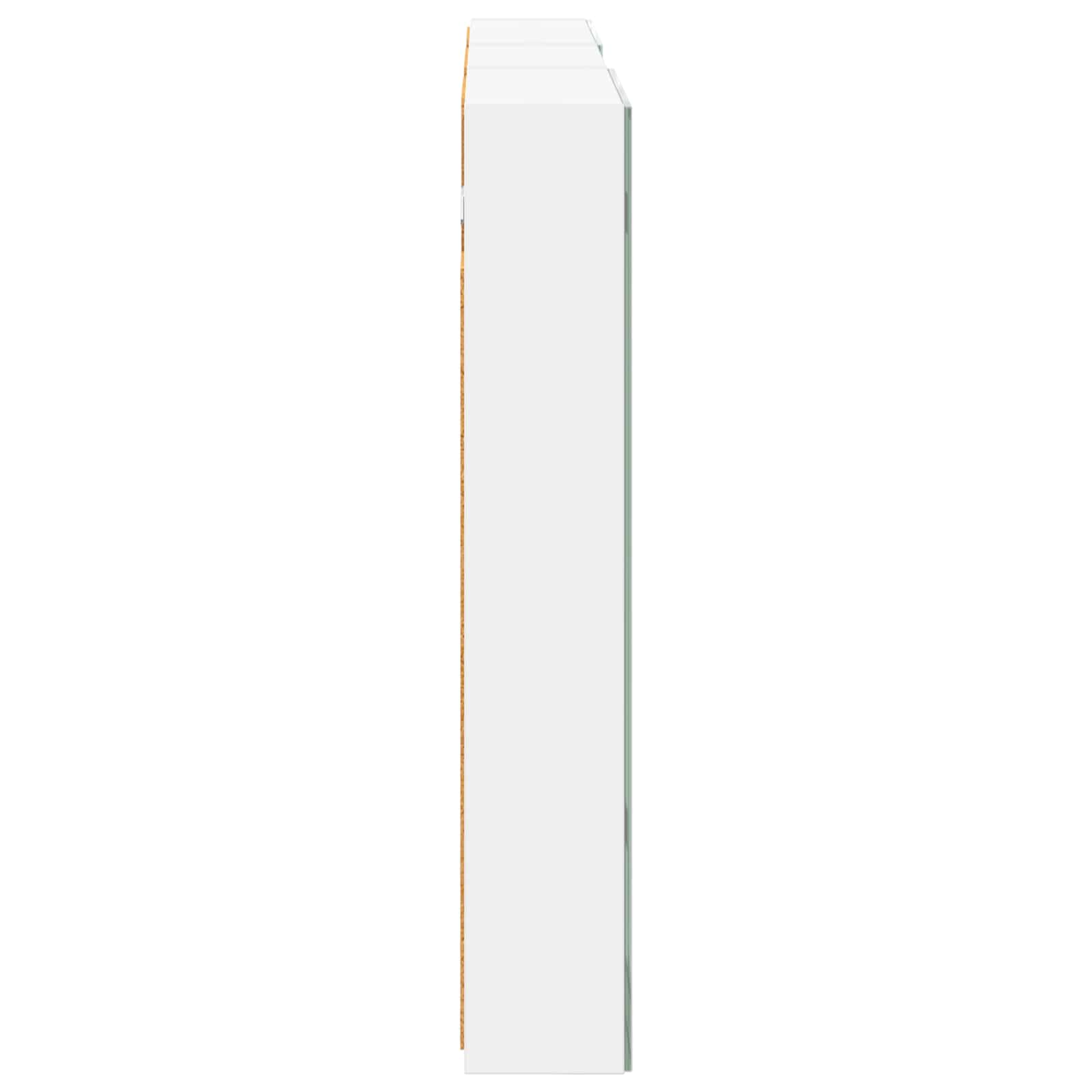 Badezimmerschrank-Set 3 pcs 80 x 10,5 x 50 cm Holzwerkstoff