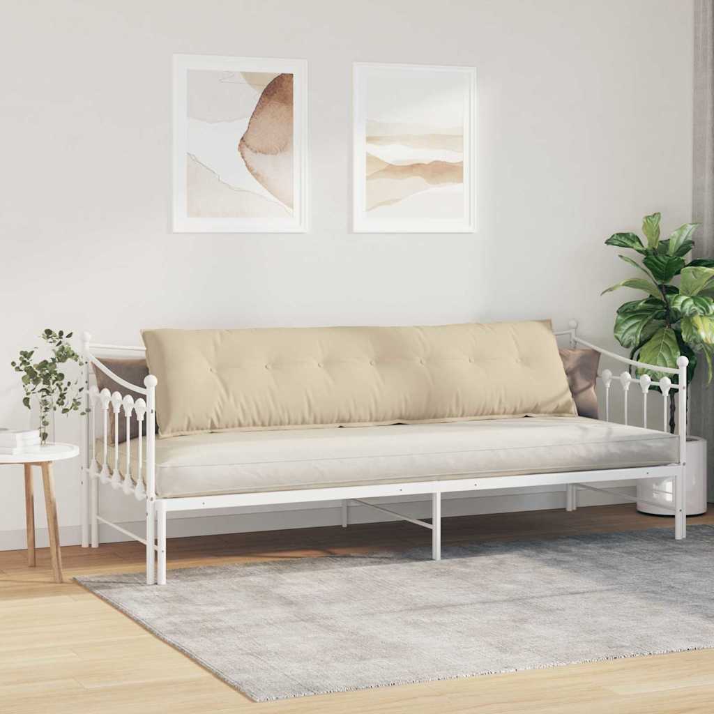 Rückenkissen Taupe 50 x 45 cm Mikrofaserstoff