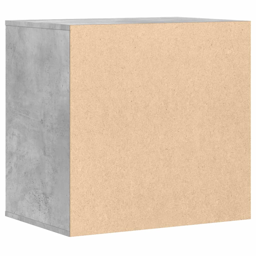 Schubladenschrank Schwarz Eichen-Optik 41 x 40 x 58 cm