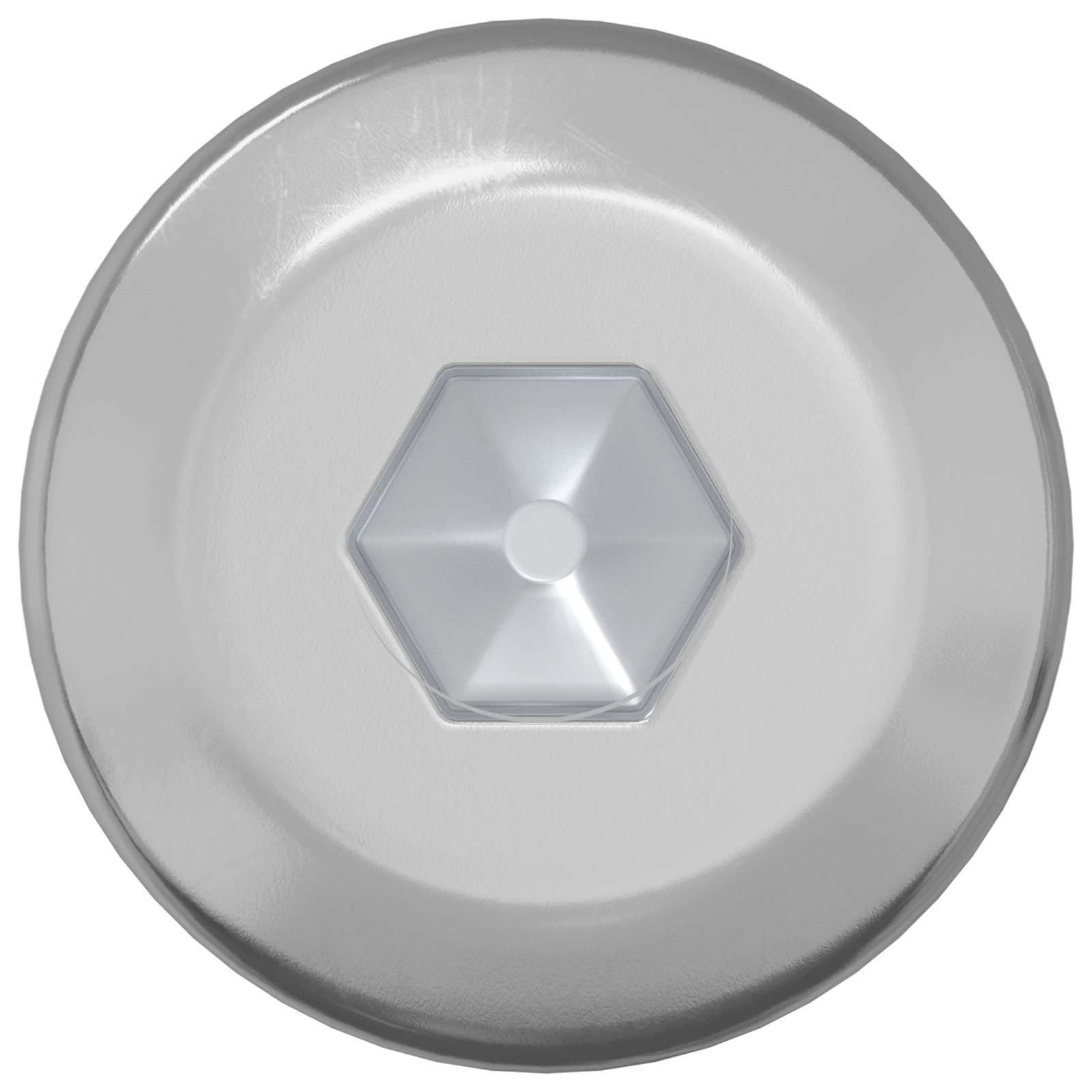 Schraube 2 pcs Silber M6 x 50 mm Stahl