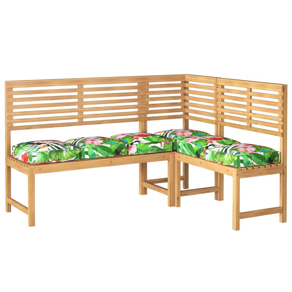 Kissen 2 pcs Anthrazit 40 x 40 x 8 cm Oxford-Stoff