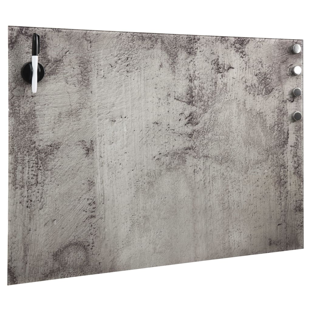 Magnettafel Wandmontage Glas 50x50 cm