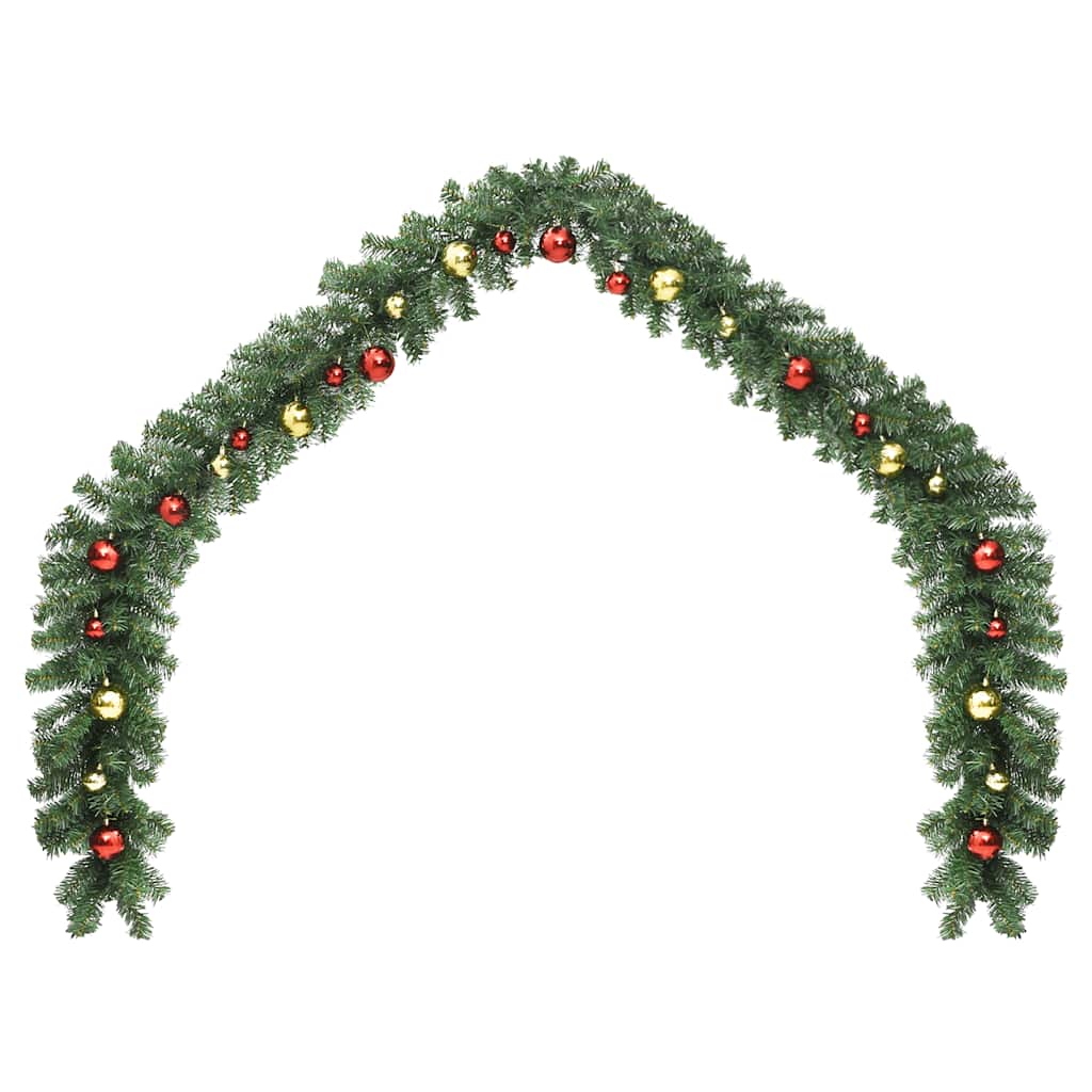 Weihnachtsgirlande mit LED-Leuchten 5 m