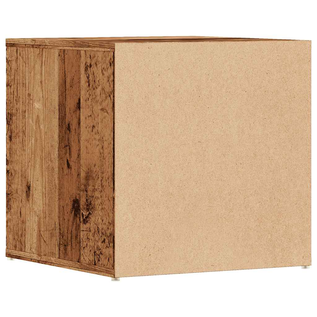 Schubladenbox Weiß 40,5x40x40 cm Holzwerkstoff