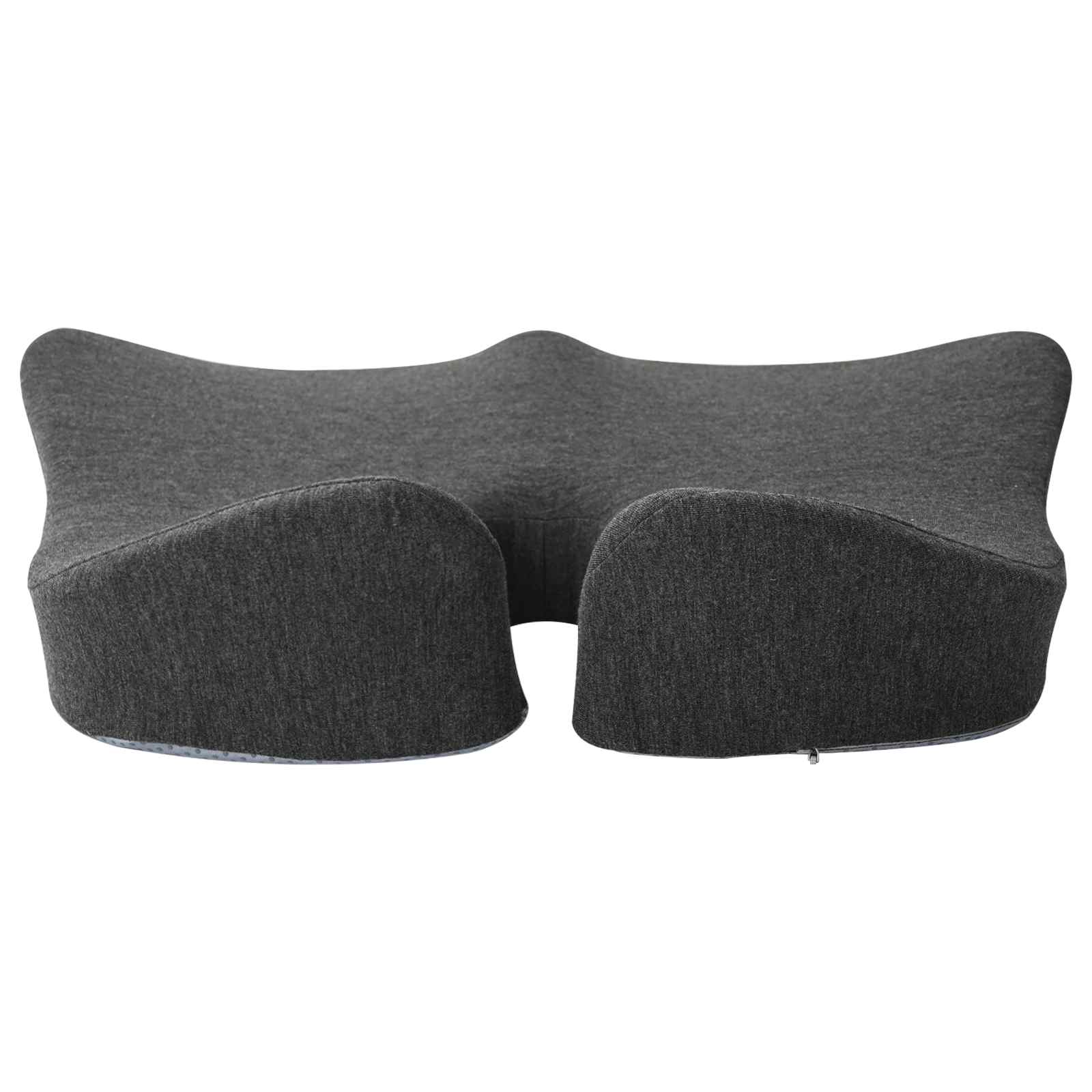 Sitzkissen Einfarbig Hellgrau 50 x 43 x 10 cm Viscoschaum
