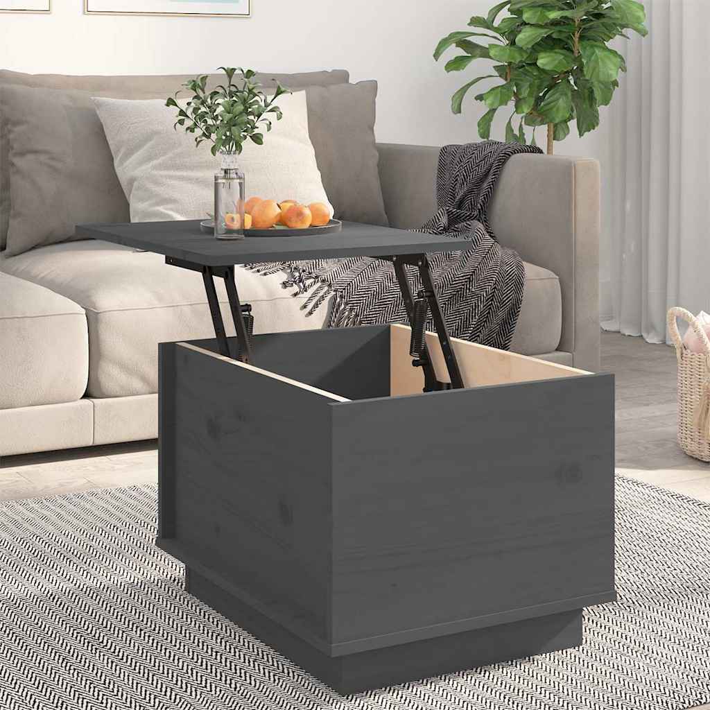 Couchtisch 40x50x35 cm Massivholz Kiefer