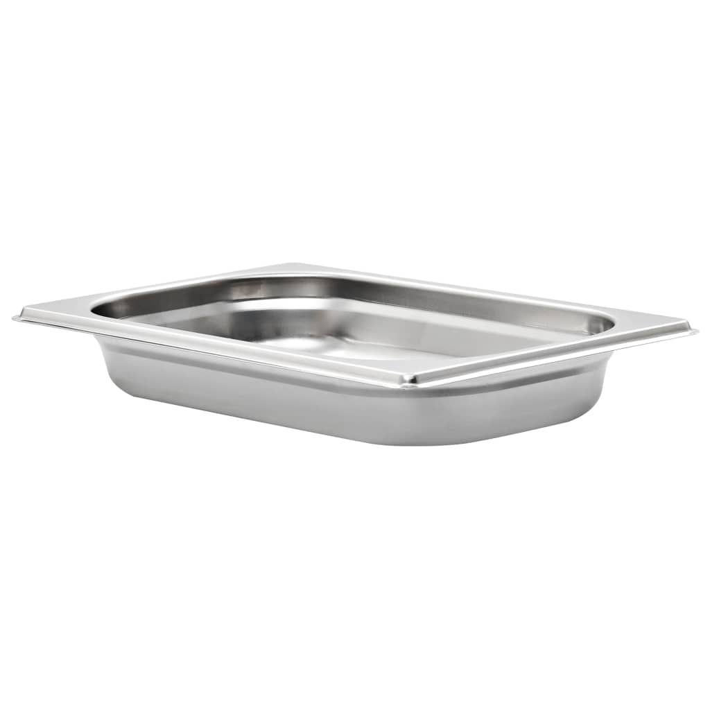 Gastronormbehälter 12 Stk. GN 1/4 20 mm Edelstahl