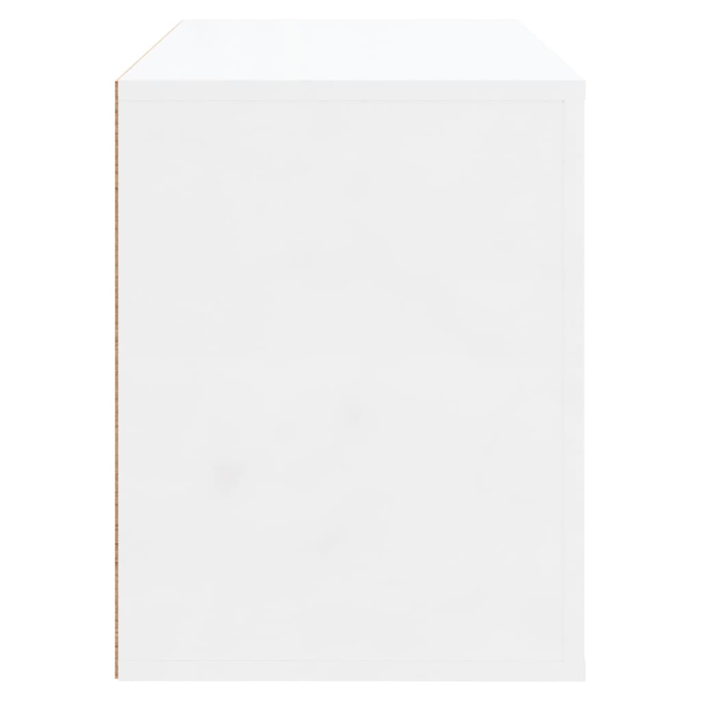 Schuhschrank Weiß 80x35x45 cm Holzwerkstoff