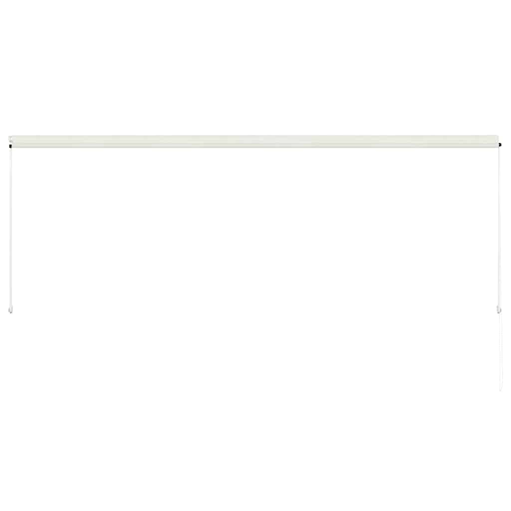Einziehbare Markise 150×150 cm Blau und Weiß