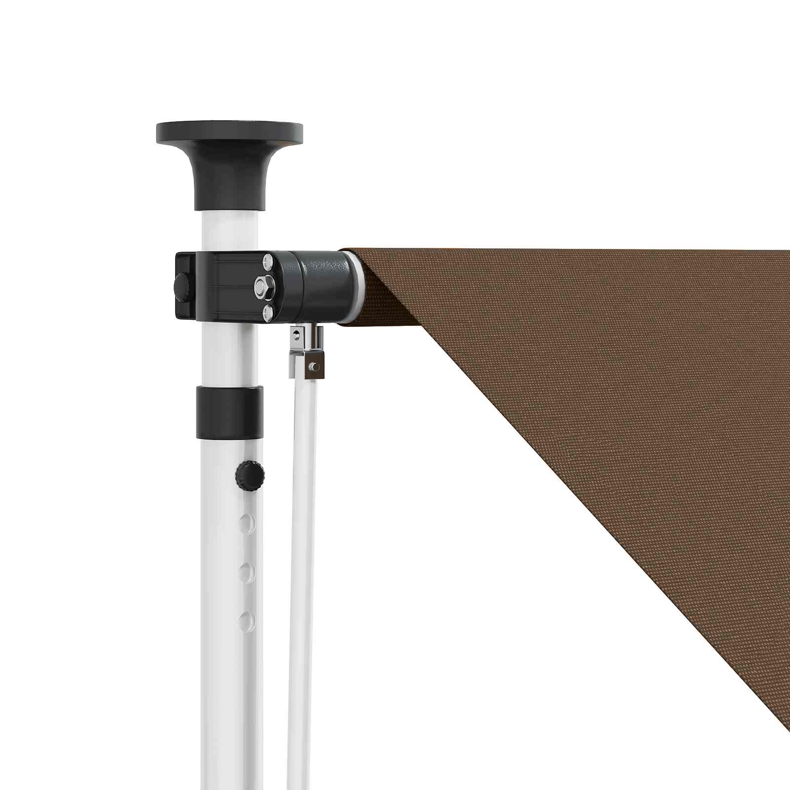 Einziehbare Markise Handbetrieben 150 cm Anthrazit