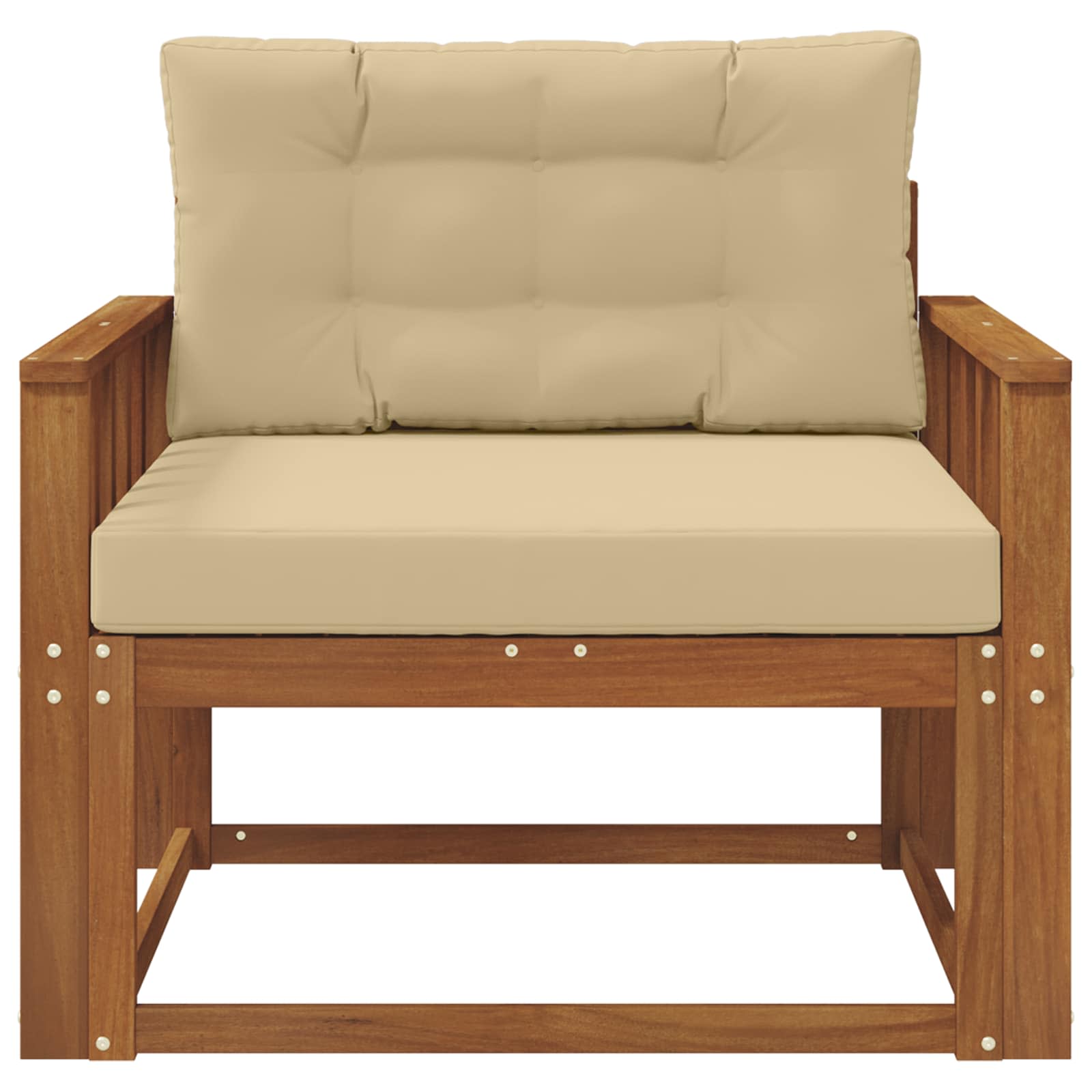 Outdoor Mittelsofa Natur