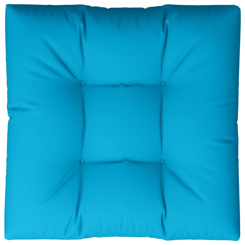 Palettenkissen Anthrazit 50x50x12 cm Stoff