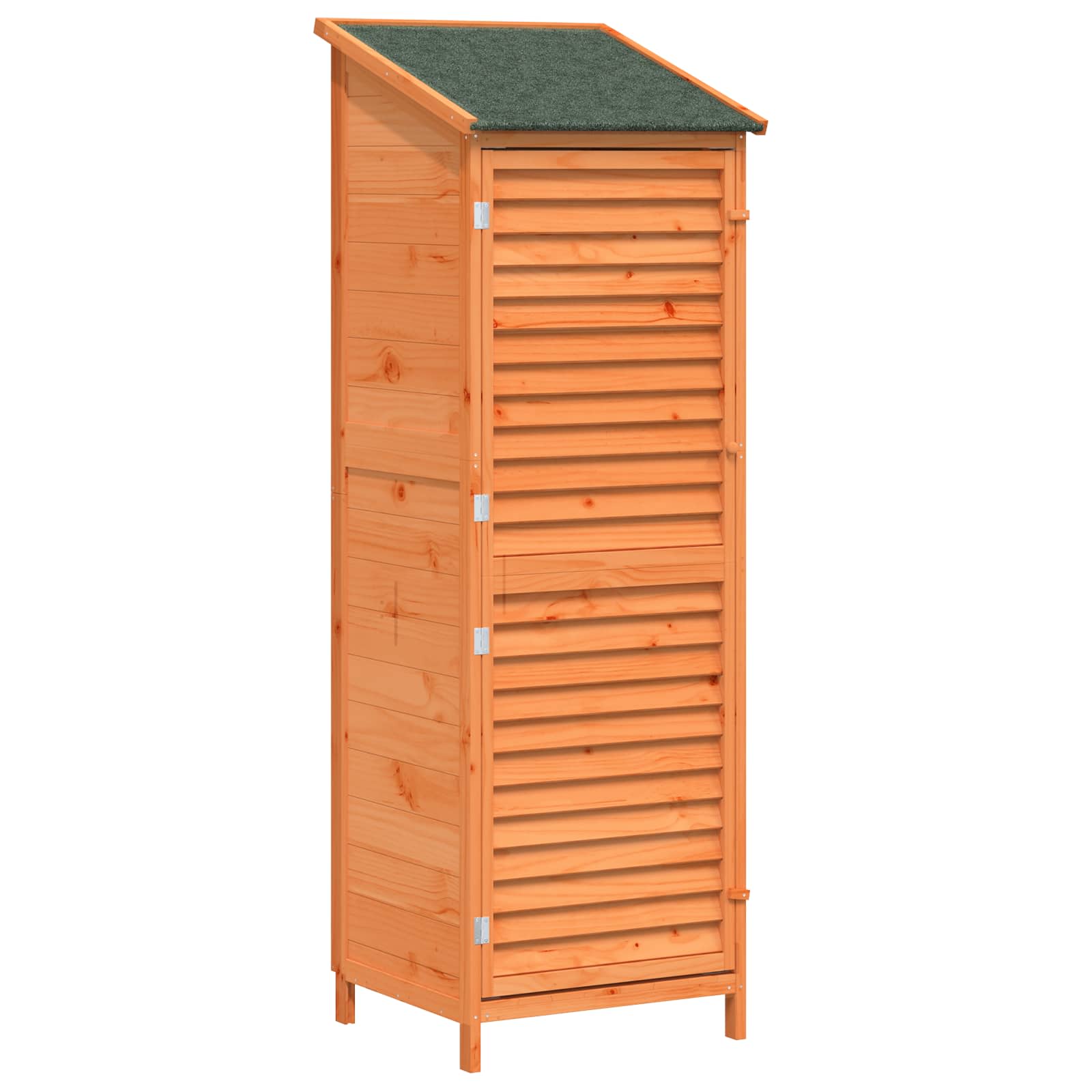Gartenschuppen Natur 59 x 56 x 113,5 cm Massivholz aus Fichte