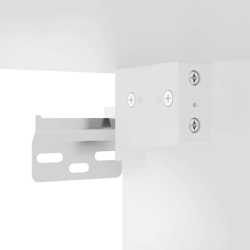 Herdumbauschränke 2 Stk. Lucca Weiß Holzwerkstoff