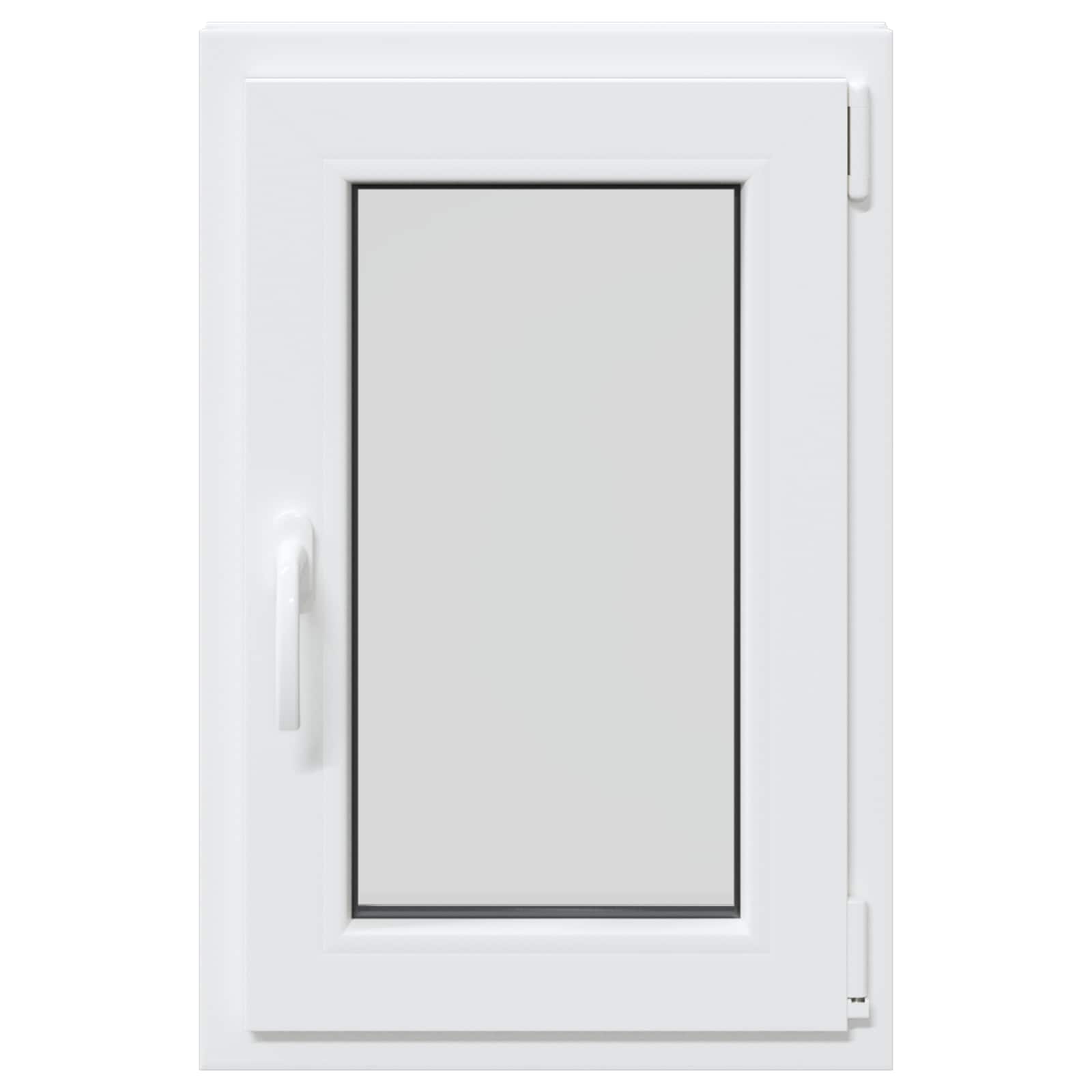 Kellerfenster RISOR 50 x 50 cm PVC und Glas Weiß