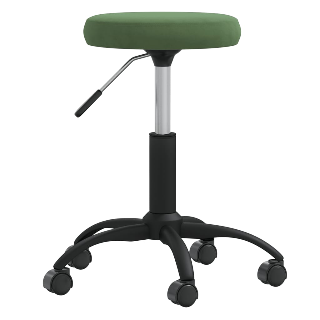 Massagehocker Samt Senfgelb