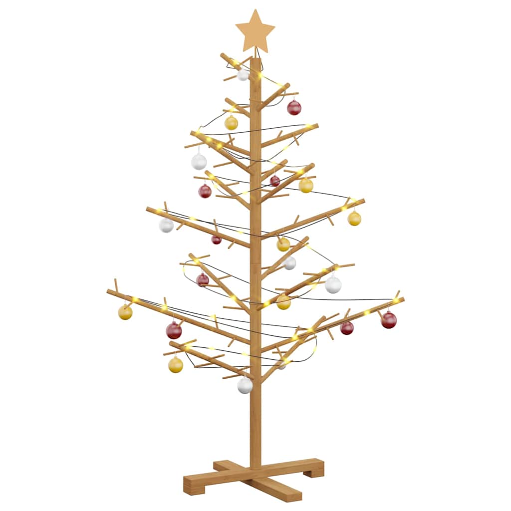 Holz Weihnachtsbaum Natur 150 cm Massives Kiefernholz