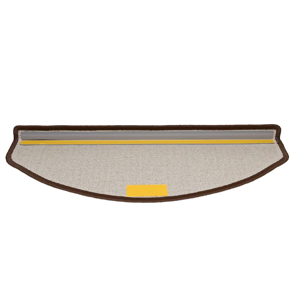 Stufenmatten 15 Stk. 56x17x3 cm Anthrazit Halbrund
