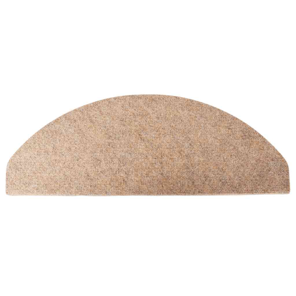 Stufenmatten Selbstklebend 15 Stk. 56x17x3 cm Beige