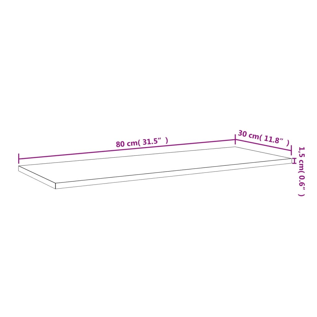 Bücherregal-Bretter 4 Stk. Weiß 40x10x1,5 cm Holzwerkstoff