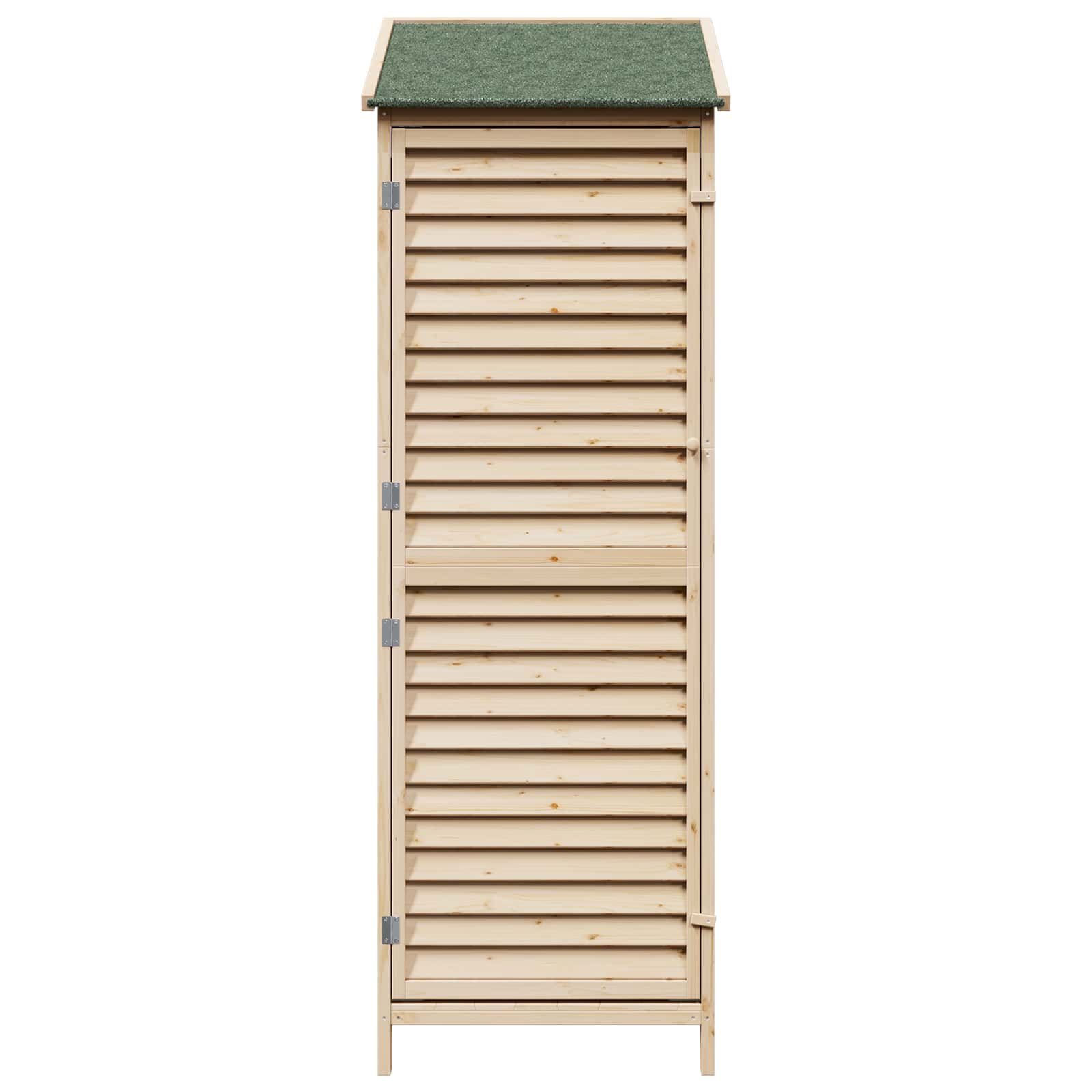 Gartenschuppen Natur 59 x 56 x 113,5 cm Massivholz aus Fichte