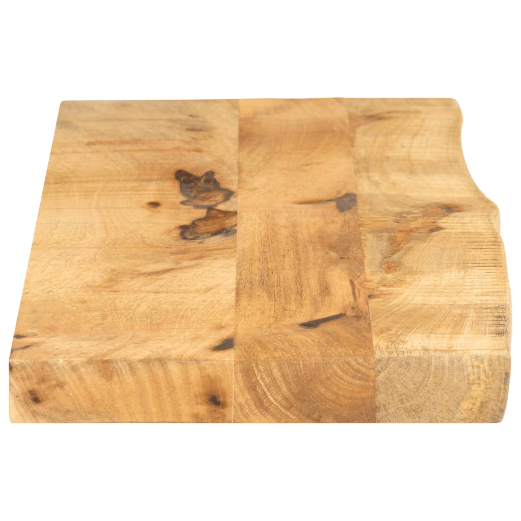 Wandregal 40x20x2,5 cm Rechteckig Massivholz Akazie Baumkante