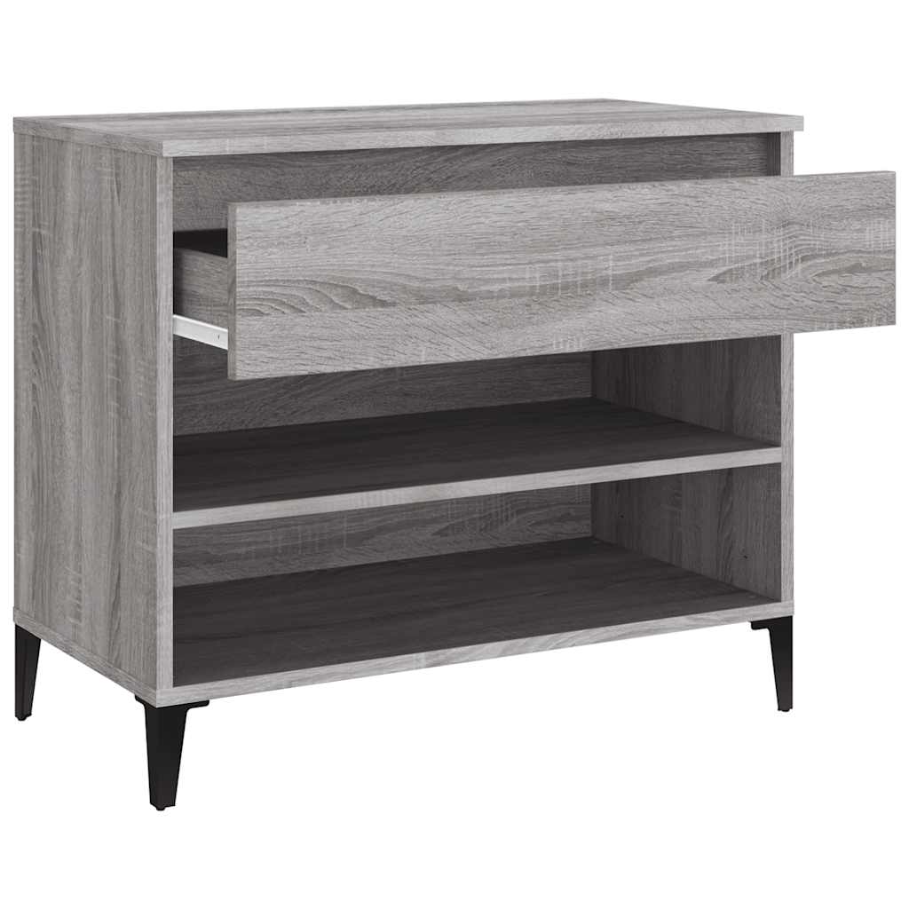 Schuhregal Weiß 70x36x60 cm Holzwerkstoff