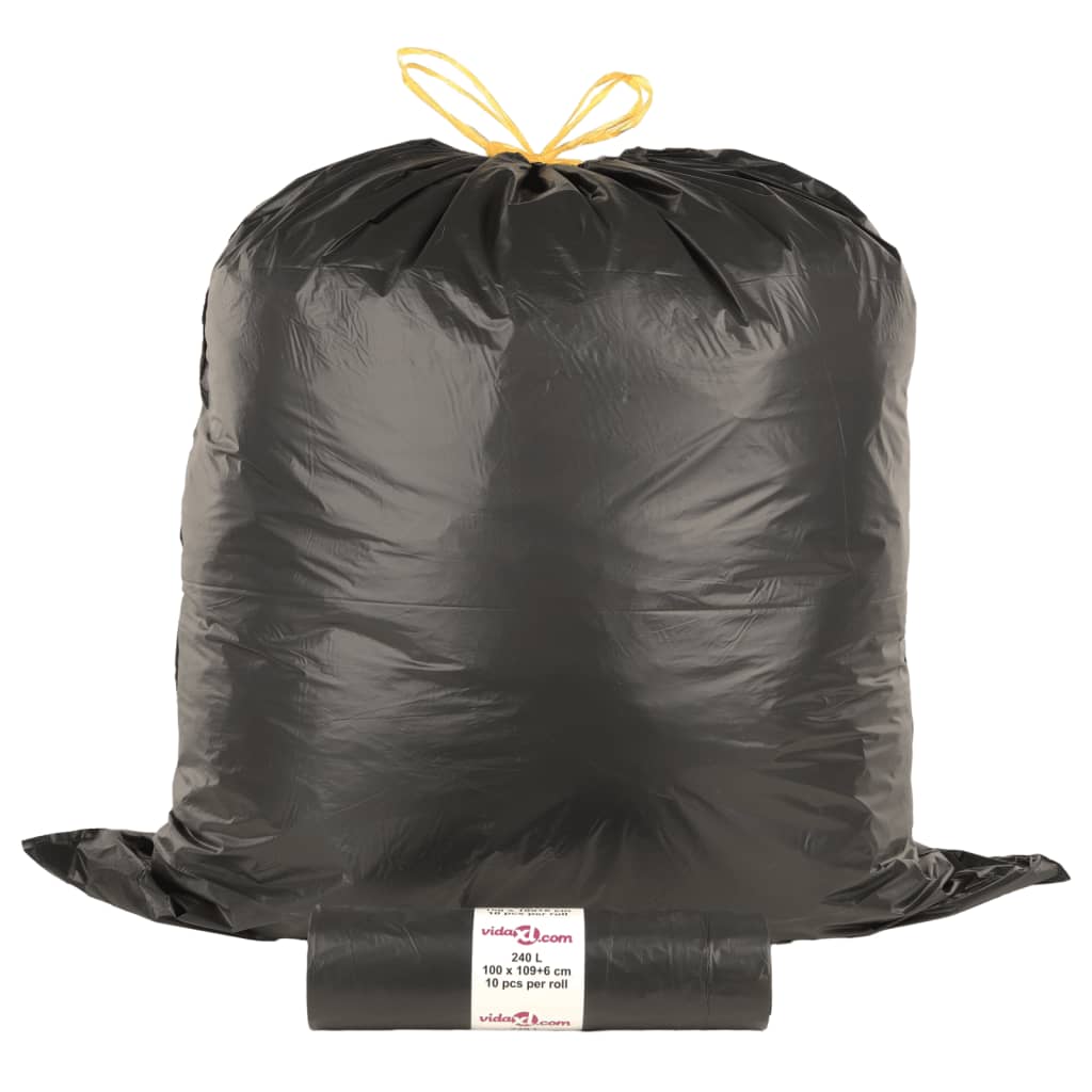 Müllsäcke 250 Stk. Schwarz 35 L