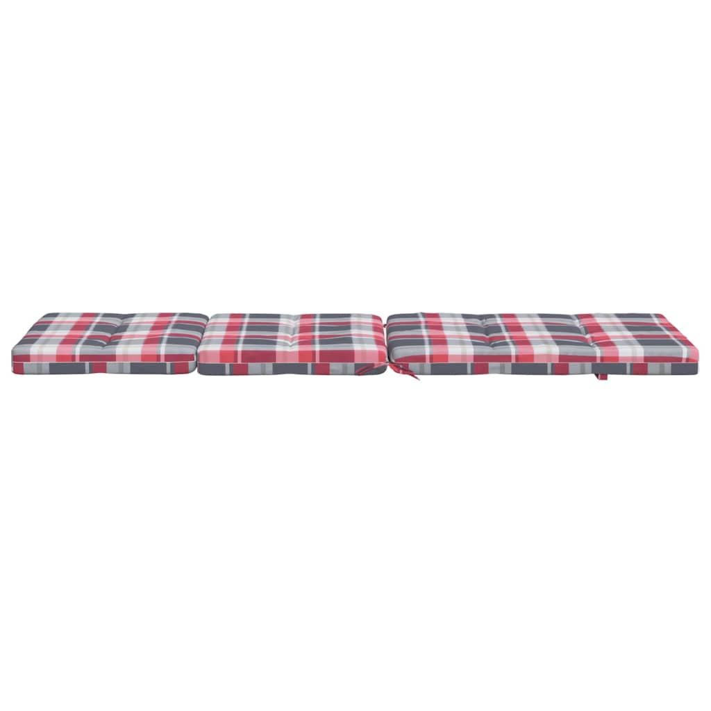 Liegestuhl-Auflagen 2 Stk. Creme Oxford-Gewebe