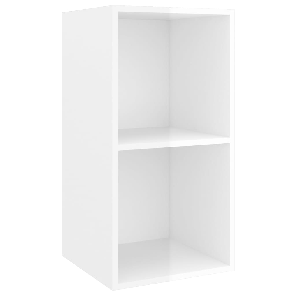 3-tlg. TV-Schrank-Set Weiß Holzwerkstoff
