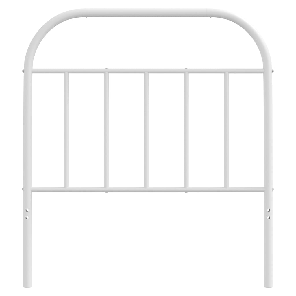 Ersatz-Kopfteil Metall Schwarz 75 cm