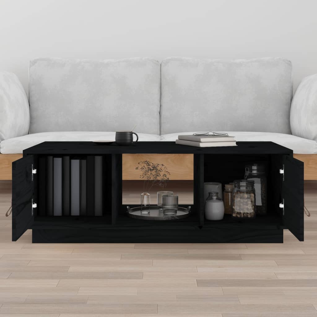 Couchtisch 100x50x35 cm Massivholz Kiefer