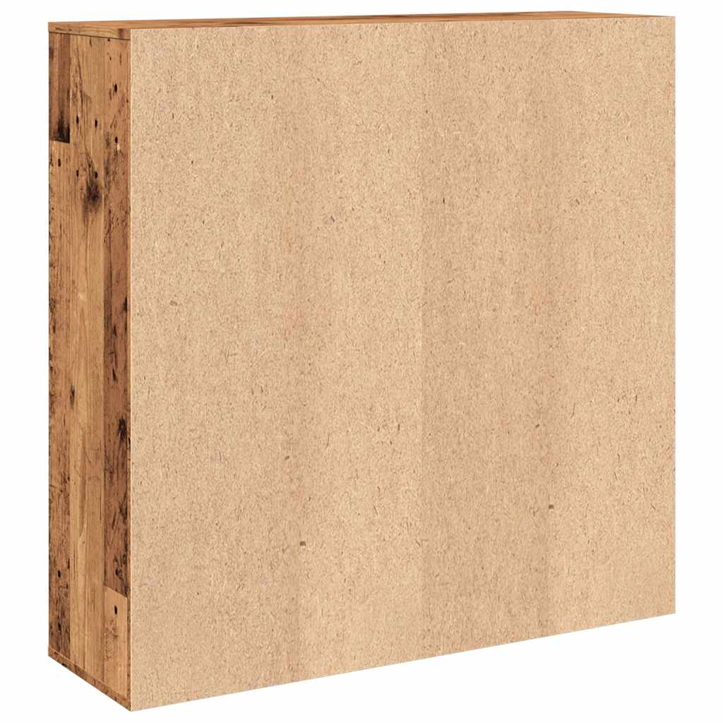 Bücherregal Weiß 98x30x98 cm Holzwerkstoff